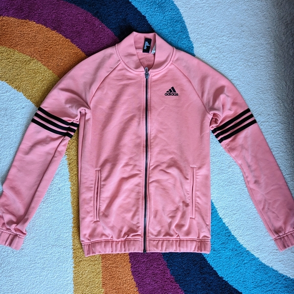 adidas Jackets & Blazers - Adidas Pink Track Jacket